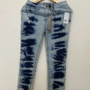 Bleached jeans